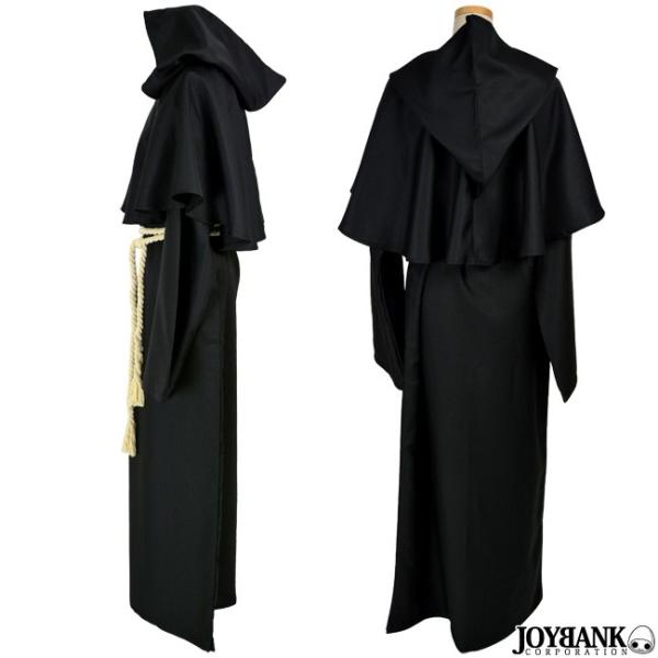 在庫限り 修道士のローブ 魔法使い 魔道士 魔術師 教会 修道院 コスプレ 仮装 ハロウィン カラー2色 黒 白 男女兼用 Buyee Buyee Japanese Proxy Service Buy From Japan Bot Online