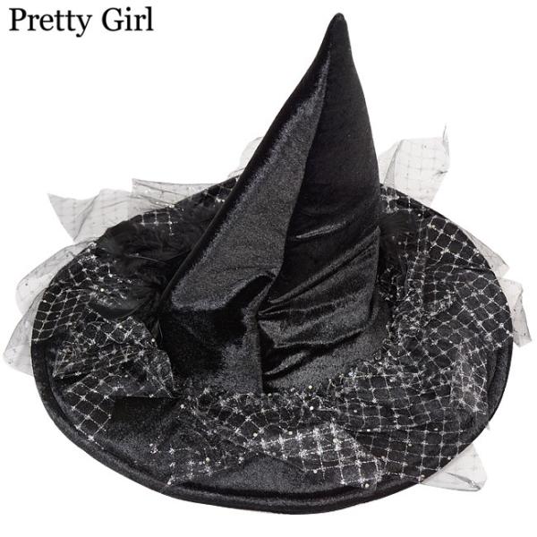 魔女帽子 薔薇 ラメチュール コスプレ ハロウィン Ca144 ワールドインポートjj 通販 Yahoo ショッピング