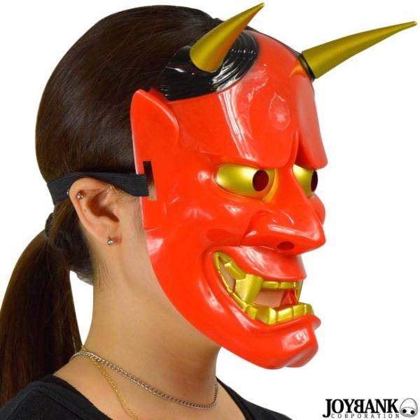 赤鬼のお面 仮面 コスプレ はんにゃ 般若 能面 鬼 節分 和風 仮装 変装 つの Buyee 日本代购平台 产品购物网站大全 Buyee一站式代购 Bot Online
