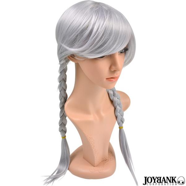 ウィッグ 三つ編み グレー おさげ かつら 銀髪 コスプレ 仮装 パーティ イベント Wg005 ワールドインポートjj 通販 Yahoo ショッピング