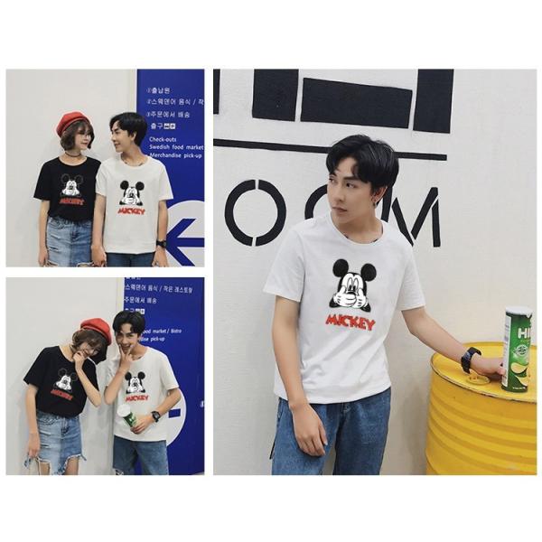 ペアルック カップル Tシャツ 半袖tシャツ ミッキー ディズニー Tシャツ ティーシャツ レディース メンズ トップス カジュアル 男女兼用 Buyee Buyee 提供一站式最全面最專業現地yahoo Japan拍賣代bid代拍代購服務 Bot Online