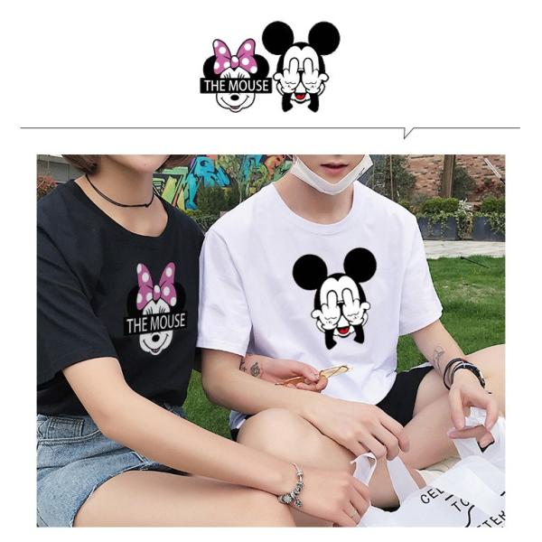 春 夏 ディズニー Tシャツ ミッキー Tシャツ ペアルック カップル ｔシャツ ペア ｔシャツ 半袖 カットソー レディース メンズ Buyee Buyee Japanischer Proxy Service Kaufen Sie Aus Japan