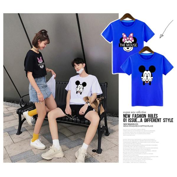 春 夏 ディズニー Tシャツ ミッキー Tシャツ ペアルック カップル ｔシャツ ペア ｔシャツ 半袖 カットソー レディース メンズ Buyee Buyee Japanese Proxy Service Buy From Japan Bot Online
