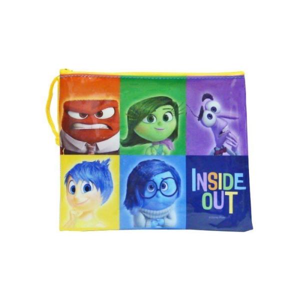 インサイドヘッド フラットポーチ 10526k（Inside Out PIXAR ポーチ