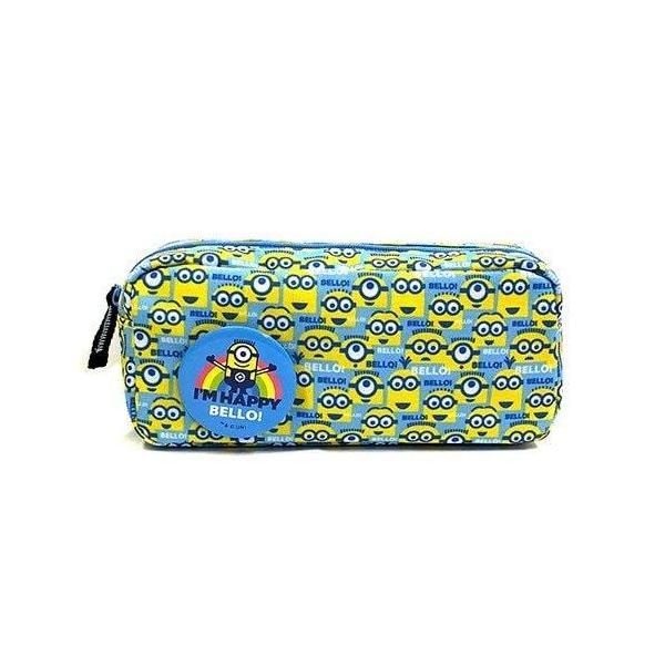 子供会 景品 ミニオン 缶バッジ付きペンケース Minion 水色 ペンポーチ 筆箱 ふでばこ 文具 文房具 ステーショナリー ポーチ Buyee 日本代购平台 产品购物网站大全 Buyee一站式代购 Bot Online