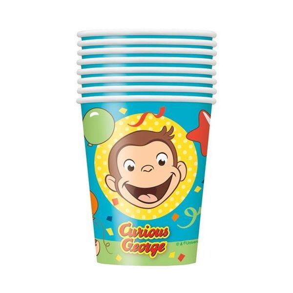おさるのジョージ ペーパーカップ 8個入り 紙コップ 誕生日会 パーティー 宅配便配送のみ Pretzel Net Yahoo 店 通販 Yahoo ショッピング
