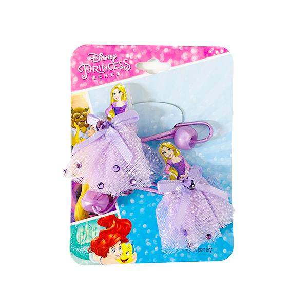 ディズニープリンセス ドレス 2P ヘアゴム ( ラプンツェル クリア