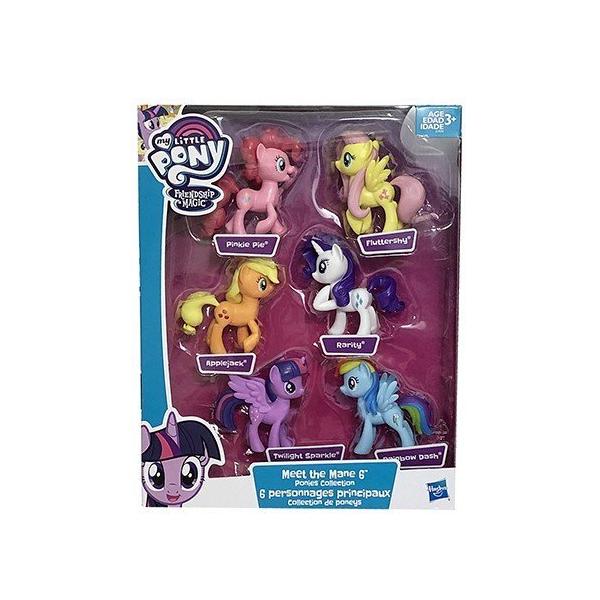 マイリトルポニー 6P フィギュア セット 13847 My Little Pony 人形
