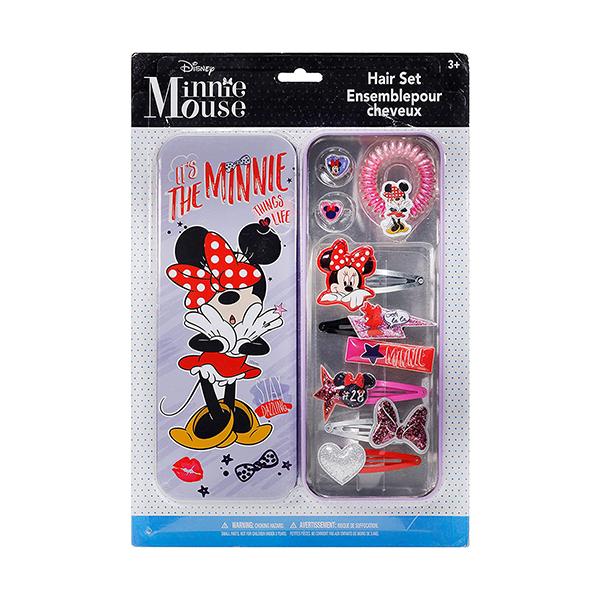 ミニー 缶ケース付き ヘアアクセサリーセット 16433 ミニーちゃん