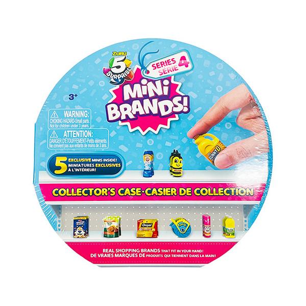 Zuru 5 サプライズ ミニ ブランド シリーズ4 コレクターズケース 17105 ミニチュア フィギュア 5 Surprise Mini Brands Series 4 Collectors Case  おままごと