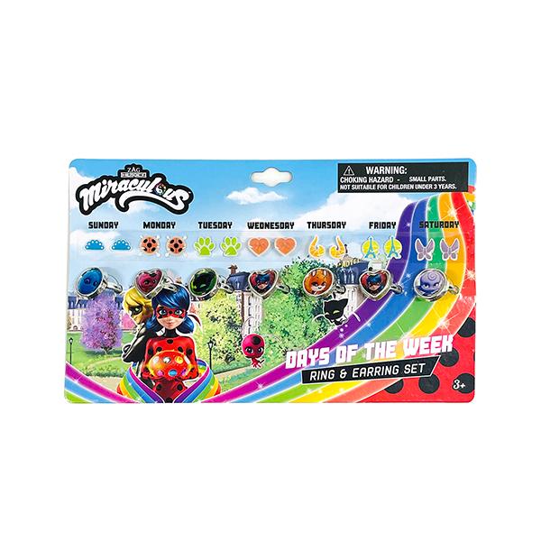 ミラキュラス　レディバグ&シャノワール　イヤリング　指輪　くし　ZAG正規品 ミラキュラス レディバグ&シャノワール イヤリング 指輪 くし
