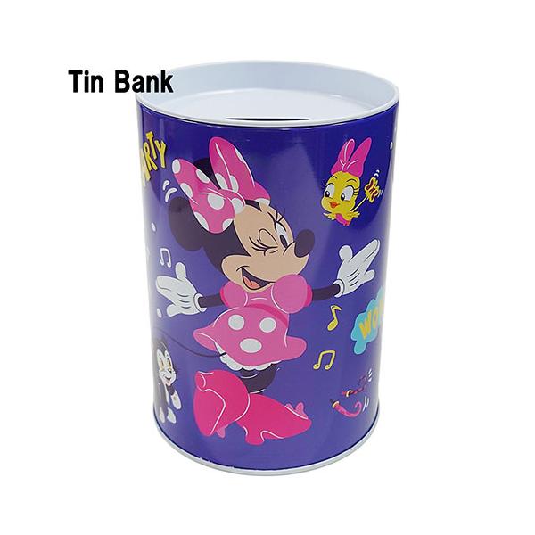 ミニー 貯金箱 ( パープル／パーティー ) 17340b ちょきんばこ バンク
