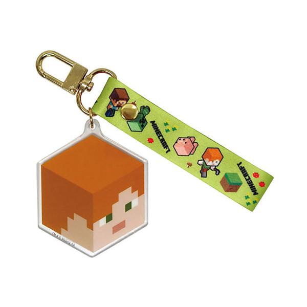 マインクラフト アクリルキーチェーン ( アレックス ) 17571 マイクラ