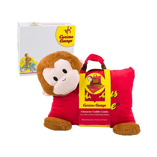 おさるのジョージ ボックス入り ブランケット 17582 CuriousGeorge