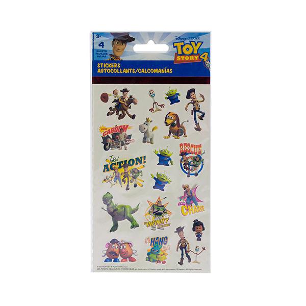 トイストーリー 4 キラキラ ステッカー シール 4シート 18223