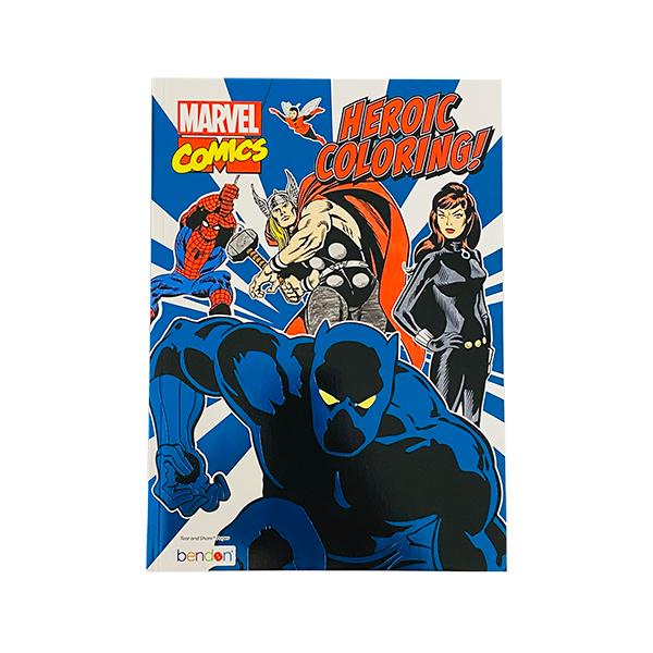 マーベルコミック ぬりえ カラーリングブック 18233 マーベル ヒーロー