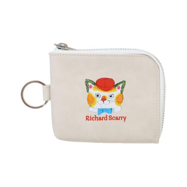 リチャード・スキャリー ヴィンテージ ミニ財布 ( ハックル/帽子 ) 18314 Richard Scarry 財布 二つ折り財布 ウォレット コンパクト 小銭入れ