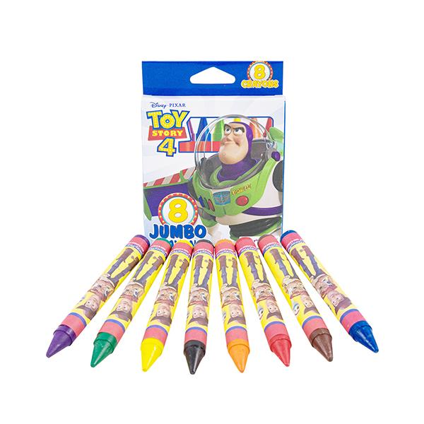 トイストーリー4 クレヨン 8色 バズ 18368 Toy Story くれよん 文具