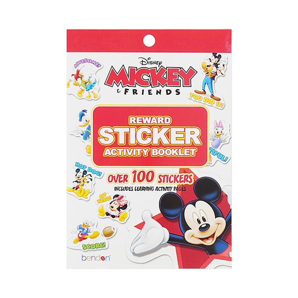 デッドストック　動作確認済　美品/裏蓋シール有り　ディズニータイム　ミッキー 缶ケース入りステッカー ディズニー ミッキーマウス(ディズニー