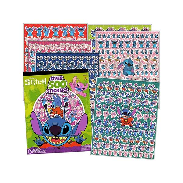 スティッチ⭐専用ページ スティッチ ステッカーブック 6シート OVER500 18745 シール ご褒美