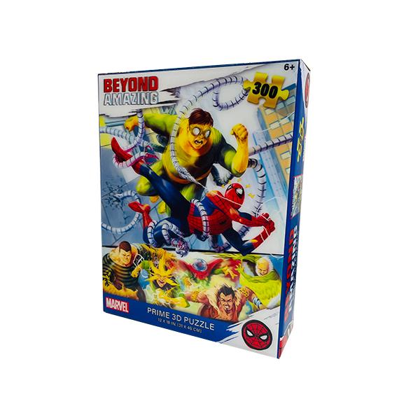 スパイダーマン 300ピース 3D パズル ( バトル ) 18855b