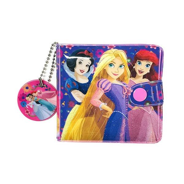 新品☆Disney ディズニープリンセス シンデレラ 折り財布 ウォレット ディズニープリンセス 2つ折り 財布 ( ベル シンデレラ キャッスル