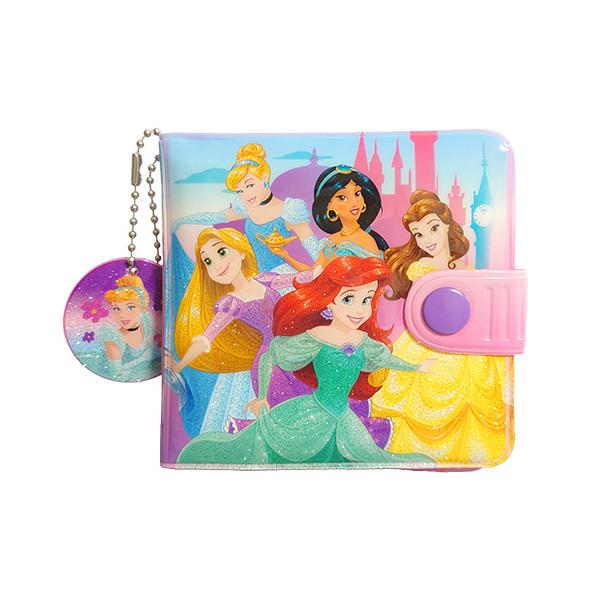 ディズニープリンセス 2つ折り 財布 （ 8プリドレス / チャーム