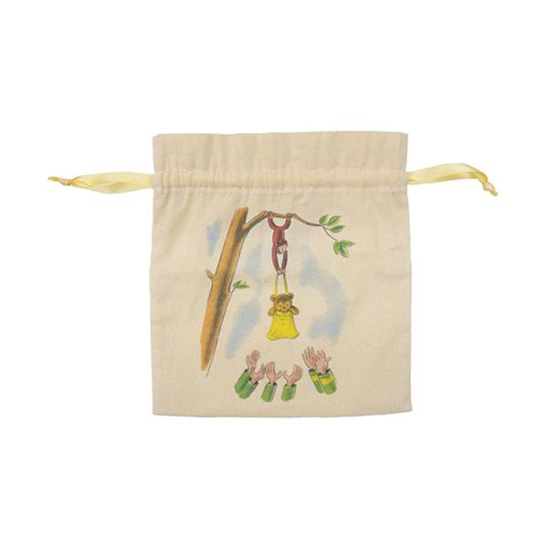 丸眞 おさるのジョージ 巾着 ( こぐまとジョージ ) 19053 ジョージ