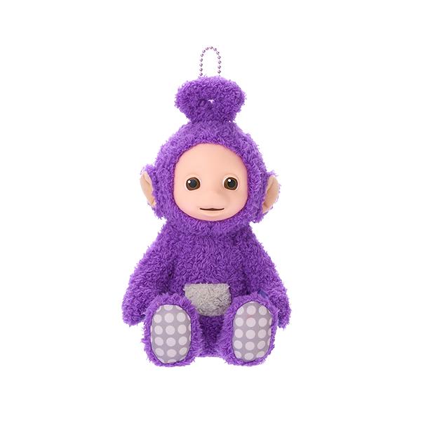 紫色キャラクターぬいぐるみ キーチェーン付き モンチッチ ぬいぐるみ 緑 紫 キーチェーン付き - メルカリ