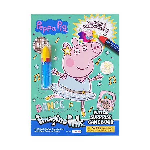 ペッパピッグ imagine ink ウォーターサプライズゲームブック 19776 おもちゃ キッズ 子供 英語 peppa pig キャラクター グッズ 輸入