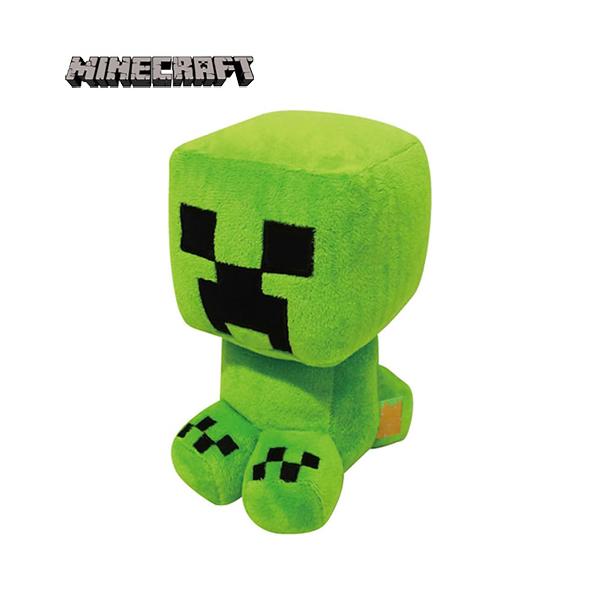 マインクラフトのぬいぐるみ クリーパー です。おすわりする、ふわふわでかわいいぬいぐるみ。近づいてくるとちょっと怖いけど、このクリーパーはとってもキュート。お部屋に飾ってあげてね。サイズ：約H170×W100×D120ｍm（実測サイズ）素材...