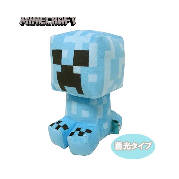 マインクラフト コレクション ぬいぐるみ ( 帯電クリーパー 蓄光