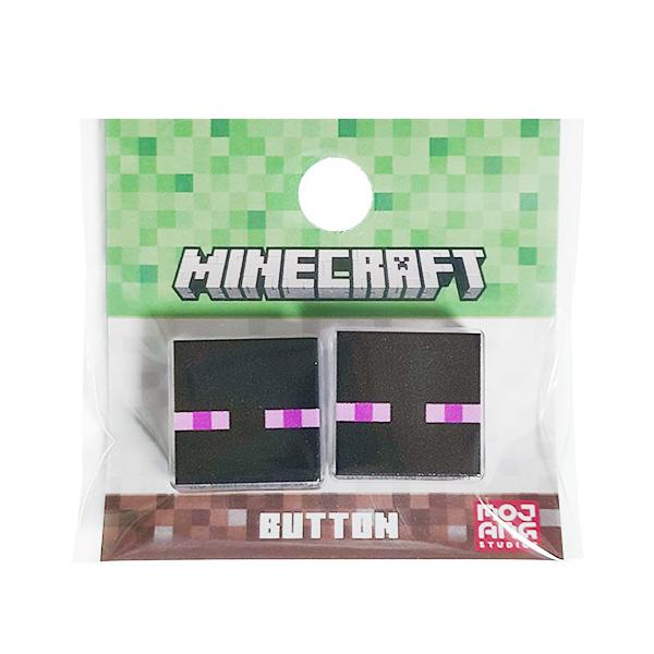 マインクラフトのボタン2個入りです！クリアで厚みのある土台にデザインされています。手芸や裁縫のアクセントとしてぴったり。バッグや洋服にワンポイントとして使うのもおすすめです。手作りアイテムを一層引き立てます。●サイズ：約16×16×5mm ...