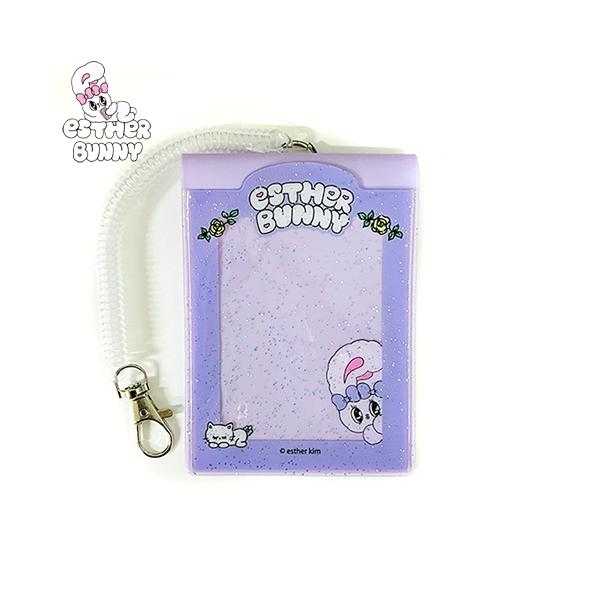 エスターバニー 2way パスケース ( ラベンダーバニー PU ) 20437 定期入れ ICケース カードケース フォトケース トレカ 推し活 うさぎ キャラクター グッズ 雑貨