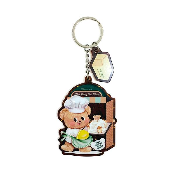 バターベア アクリル キーチェーン ( BR クッキング ) 20624b Butter
