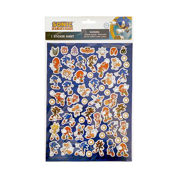 ソニックの3Dステッカーシートは、人気キャラクターが勢ぞろい！立体的で、ぷくぷくとしてます。ノートや手帳に貼るだけで一気に華やかに。海外からのインポート品なので、特別感もたっぷり。アメリカからの輸入品です。●サイズ：約H26.5×W19cm...