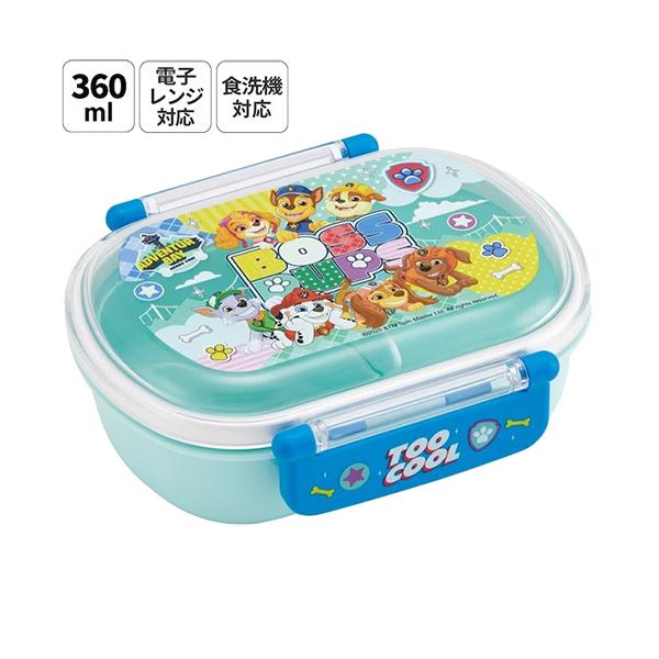 パウパトロール ふわっと タイト ランチボックス 360ml 小判型 ( 26 ) 20987 パウパト お弁当箱 ランチグッズ 子供 キッズ 日本製