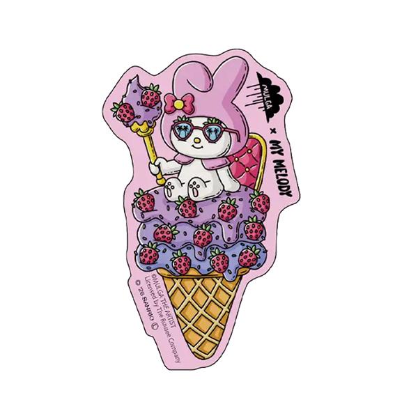 モルガ×サンリオ⭐︎限定ステッカー5枚セット⭐︎おまけ付き モルガ × サンリオキャラクターズ ステッカー ( マイメロディ ) 21154