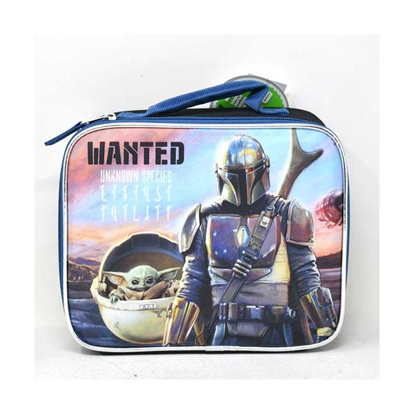 スターウォーズ ザ マンダロリアン スクエア ランチバッグ 21417 バッグ 保冷 ベビーヨーダ ザチャイルド グローグー Star Wars Mandalorian 輸入