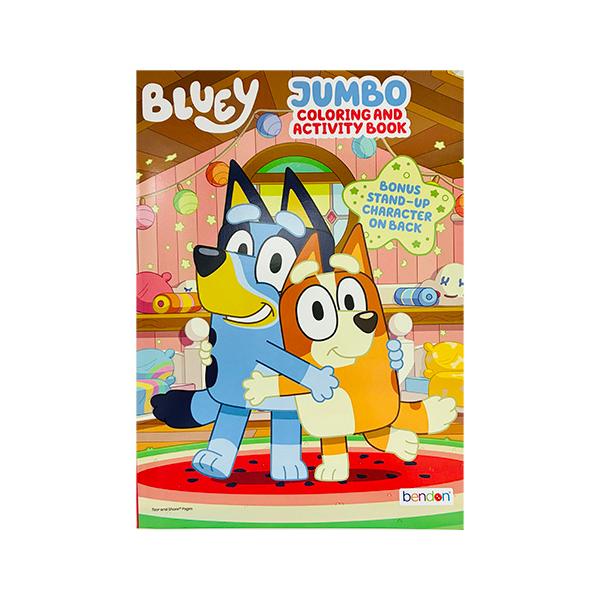 ブルーイ ぬりえ 21430 塗り絵 ぬり絵 カラーリングブック アクテビティ― 子ども 英語 Bluey 64 pg Coloring Book 輸入