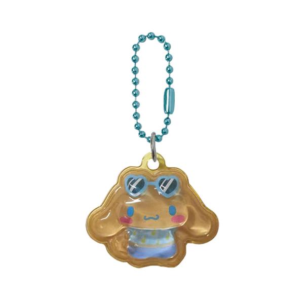 サンリオキャラクターズ ぷっくりったい プチ ボールチェーン ( シナモロール ) 21573 チャーム マスコット ぷっくり 立体 3D 日焼け かわいい サンリオ