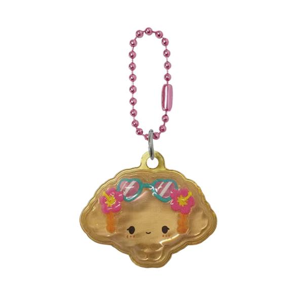 サンリオキャラクターズ ぷっくりったい プチ ボールチェーン ( こぎみゅん ) 21584 チャーム マスコット ぷっくり 立体 3D 日焼け かわいい サンリオ