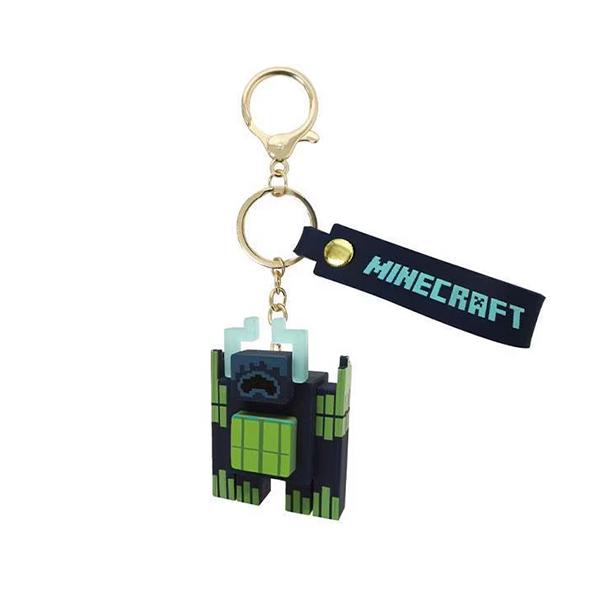 マインクラフト ダンジョンズ 2 マスコットキーホルダー ( ツイステッド・ウォーデン ) 21591 マイクラ キーリング キーチャーム Minecraft Dungeons II グッズ