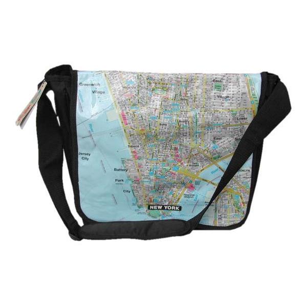 NYマップ メッセンジャーバッグ ラージ mapbag 3006 [宅配便配送のみ