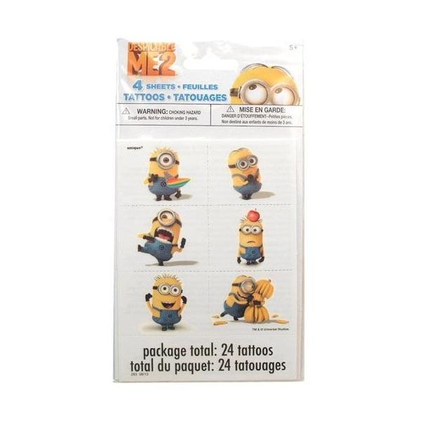 期間限定p10倍 ミニオン 24 タトゥーシール 9027 Minions 4sheets Despicable Me 2 タトゥーステッカー キッズタトゥー Tattoos 子供用 キッズ Buyee Buyee Japanese Proxy Service Buy From Japan Bot Online