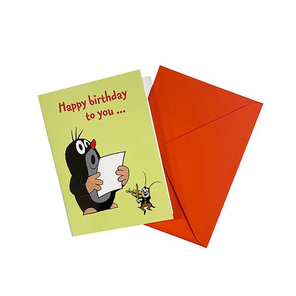 NeN o[Xf[J[h t (nbs[o[Xf[/) pud695a Krtek aJ[h ̃NeN A Printed in germany MT991