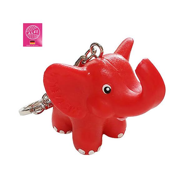 アルフレッド フィッシャー キーホルダー キーチェーン ( ぞう 赤