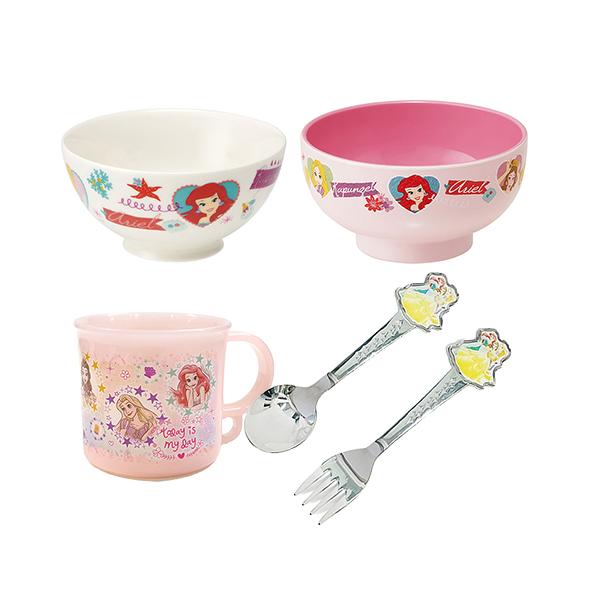 スケーター ディズニープリンセス 食器 茶碗 お椀 スプーン フォーク
