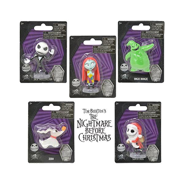 ナイトメア ビフォア クリスマス ミニ フィギュア 5個 セット yts1261