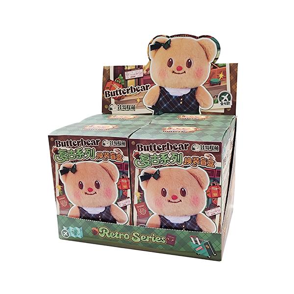 バターベア ぬいぐるみチャーム レトロシリーズ ドレスアップ